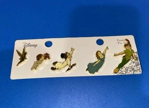Pin Loungefly Peter Pan Set of 5 Pins Disney Flying Gold Tinkerbell HTF 2019 - Picture 1 of 2