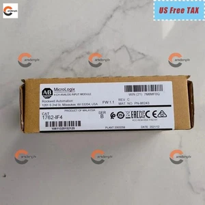 AB 1762-IF4 MicroLogix 4 CH Analog Input Module New Factory Sealed US - Picture 1 of 3