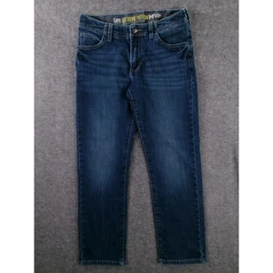 Lee Jeans Youth 12 Husky Blue Straight Leg Regular Fit Extreme Motion MVP 29X26 - Picture 1 of 16