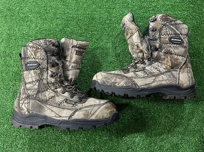 Lacrosse Silencer HD 8” 1000gram Insulation Realtree Camo Men’s Sz-12 - Image 1 of 4