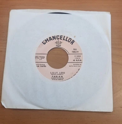 Fabian BE MY STEADY DATE / LILLY LOU (ROCK N ROLL 45) #1024 - Image 1 of 4