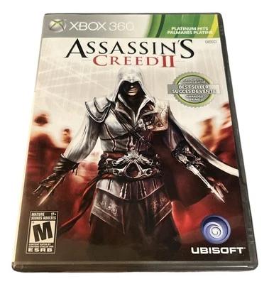 Assassin's Creed II 2 (Microsoft Xbox 360, 2009)  Free Fast Shipping - Image 1 of 3