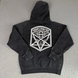 HUF Thrasher Hoodie Adult Small Gray Charcoal Heather Asia Tour Skate Rare S - Picture 1 of 15