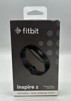 Fitbit Inspire 2 Fitness & Health Tracker (Black) - Sealed - Image 1 of 4