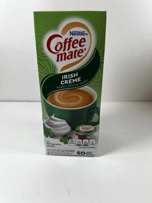 Crema líquida individual Coffee Mate - crema irlandesa | no láctea | 50 unidades | NUEVA Foto 1 de 4