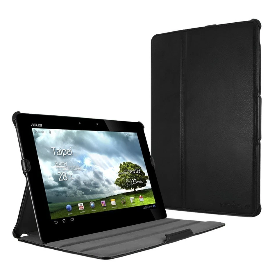 ASUS Eee Pad Transformer Prime TF201 MiniSuit 3-View Case and Cover (Black) - Image 1 of 4