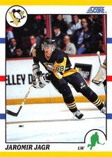 1990-91 Score Rookie Traded #70T Jaromir Jagr RC Rookie Penguins