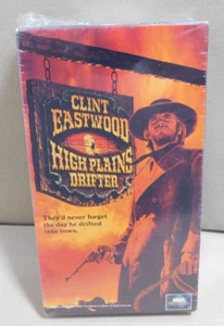 VHS High Plains Drifter  ~ Clint Eastwood  ~ New Sealed - "Read" - Picture 1 of 9