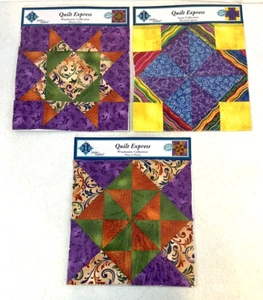 Lot Of 3~June Tailor~Quilt Express~Missouri Star-Windmill Square-Peace 'n Plenty - Picture 1 of 8