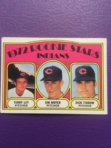 1973 Topps Baseball #506 '72 Rookie Stars Terry Ley, Jim Moyer, Dick Tidrow 