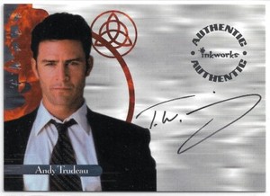 Charmed Season 1 (Inkworks) ~ T.W. KING Auto/Autograph A4 Andy