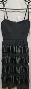Rubyrox Damen festliches Kleid mit Trägern Größe 7 schwarz - Bild 1 von 14