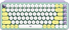 Logitech POP Keys Mechanical Wireless Keyboard - Daydream Mint (920-010708)