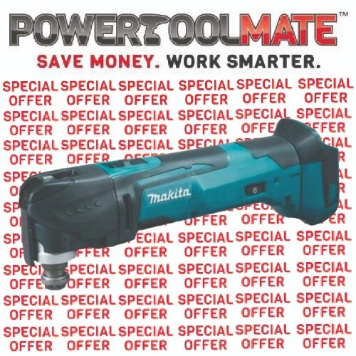 Makita DTM51Z 18v Li-Ion Multi-Tool LXT Keyless Blade Change - Naked - Body Only - Image 1 of 2