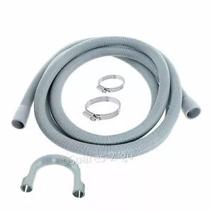 Pipe Outlet Drain Hose For Maytag Washing Machine 2.4M Kit + Screw Clamp Clips - Picture 1 of 1