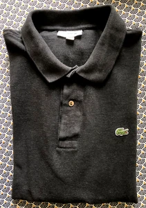 LACOSTE POLO SHIRT, GR. XXL, GRAU, LANGARM, HERREN - Bild 1 von 3