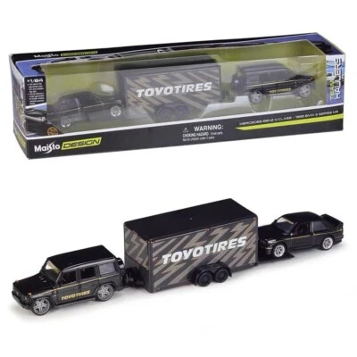 Maisto 1:64 G Class Trailer 1988 M3 Diecast Model Car NEW IN BOX - Image 1 of 3