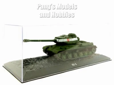 IS-2 JS-2 Russian - Soviet Heavy Tank & Display Case - 1/72 Scale Model - Image 1 of 4