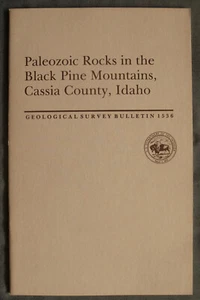 PALEOZOIC ROCKS IN THE BLACK PINE MOUNTAINS, CASSIA COUNTY, IDAHO USGS - Picture 1 of 4