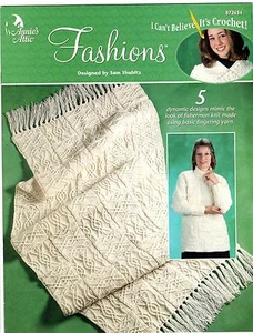 Annie's Attic Pattern by Sam Shubitz I CAN'T BELIEVE ITS CROCHET FASHIONS 872652 - Picture 1 of 2