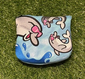 SELTEN NEU SWAG Golf Open Water Flipper Mallet Putter Headcover 1/105 vom 1.04.23 - Bild 1 von 4