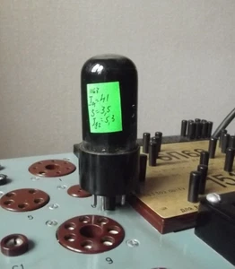 TESTED  Beam tetrode 6P6S= 6V6GT  1967  1 pcs - Picture 1 of 9