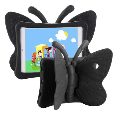 Funda con soporte mariposa regalo para niños para iPad 5º 6º 7º 8º 9º 10º 11º (A16) Gen Foto 1 de 4