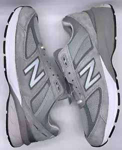 New Balance Mens 990v5 Made In USA Castlerock M990GL5 Size 12 D NWOB Suede Run - Picture 1 of 14