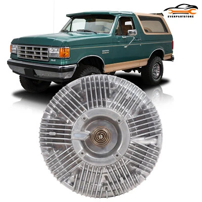 Para Ford F-150 1988-1996 5,8 L se adapta a 2783 radiador eléctrico ventilador embrague Foto 1 de 4