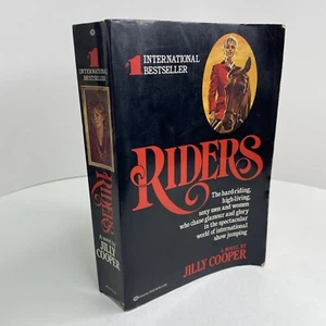 RIDERS By Jilly Cooper - Vintage Paperback - Third Print - Used, Look - Read - Picture 1 of 20