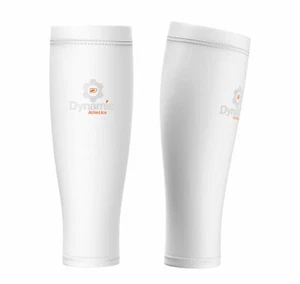 Dynamic Athletica Kompressions-Wadenstulpen, ideal für jede Sportart - Weiß Neu L - Bild 1 von 3