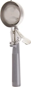 Winco Ice Cream Disher with Gray Handle, Size 8 - Picture 1 of 5