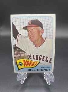 1965 Topps Set-Break # 66 Bill Rigney Manager - Los Angeles Angels - Lot3353 - Picture 1 of 2