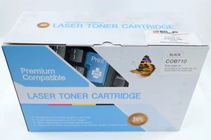 Okidata Black Laser Ink Toner B710 Replaces 52123601, NON-OEM - Picture 1 of 5