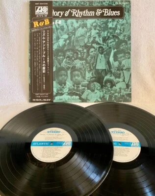 V.A.RAY CHARLES,LAVERNE BAKER"HISTORY OF RHYTHM & BLUES 1&2 " 1969 JAPAN WLP 2LP - Image 1 of 4