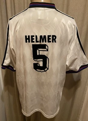 FC Bayern München Adidas UEFA-CUP Sieger Trikot 1996 "OPEL" + Nr.5 Helmer Gr.L - Bild 1 von 4