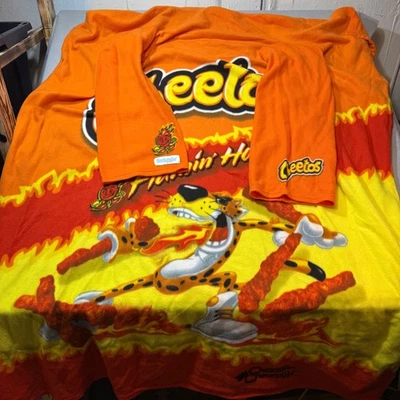 Cheetos Flamin Hot Snuggie Blanket Fleece Chester Cheetah Lounge Wear - Image 1 of 4