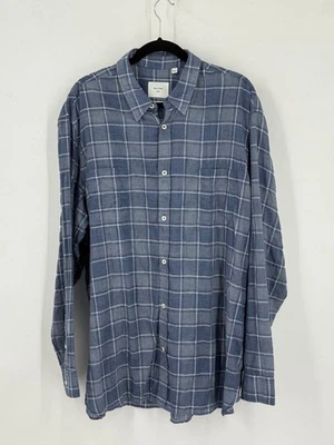 Camisa Billy Reid 100 % algodón calce estándar manga larga abotonada-talla XXL-NUEVA SIN ETIQUETAS Foto 1 de 4