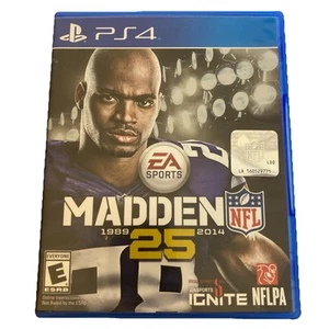 Madden NFL 25 PS4 Sony PlayStation 4 EA Sports 1989 - 2014 Completo Probado Usado en Excelente Condición - Imagen 1 de 7