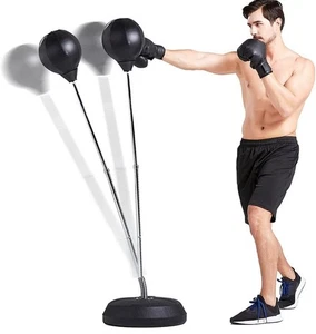 Aufblasbarer Boxsackständer mit Handschuhen - Bild 1 von 12