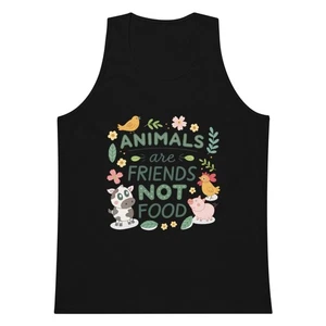 🌿 Canotta Uomo Premium Vegan Activism — Stile con Scopo - Foto 1 di 16