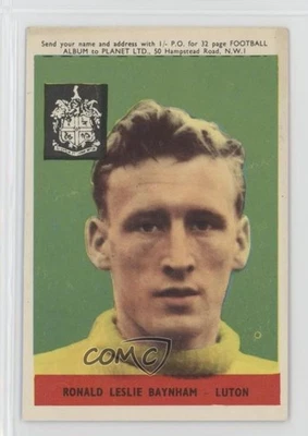 1958-59 A&BC Futbolistas Ron Baynham Ronald Leslie Baynham #12 Novato RC 10pr Foto 1 de 3