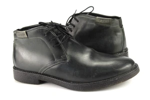 Bugatti Gr.43 Herren Halbschuhe Stiefel Boots Winter Leder Schwarz WIE NEU K 404 - Bild 1 von 5