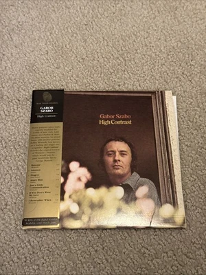 High Contrast Gabor Szabo Remastered CD 2003 Universal Blue Thumb Mini LP Verve - Image 1 of 4