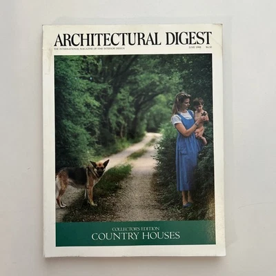 Architectural Digest June 1988 Collector's Edition Country Houses 262 pages - Image 1 of 3
