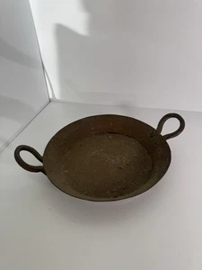 Olla rústica francesa de cobre estilo vintage - Imagen 1 de 4