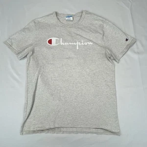 Champion Shirt Large grau meliert Classic Activewear Logo Tee - Bild 1 von 7