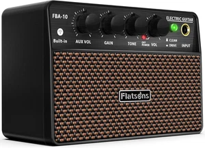 FBA-10 Mini Gitarrenverstärker, 10W E-Verstärker USB-C Wiederaufladbar Tragbar - Bild 1 von 11