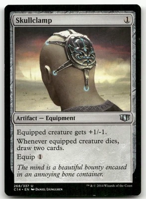 Skullclamp #268 (LP) Commander 2014 C14 Magic MTG - Image 1 of 2