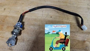 TGA Eclipse Mobility Scooter Key and Barrel Sku 37 Tested & Working - Picture 1 of 2